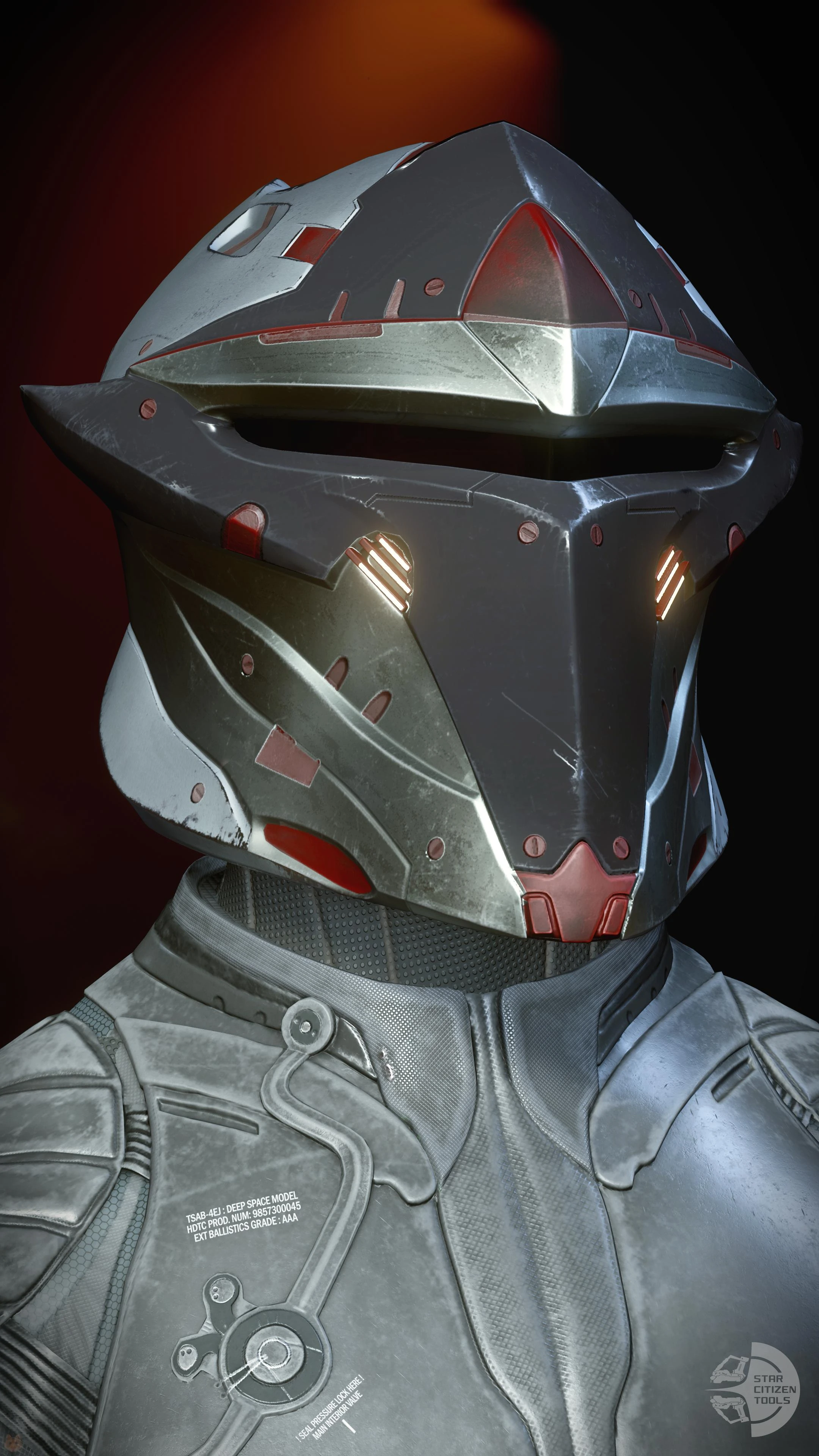 Paladin Helmet Black/Silver