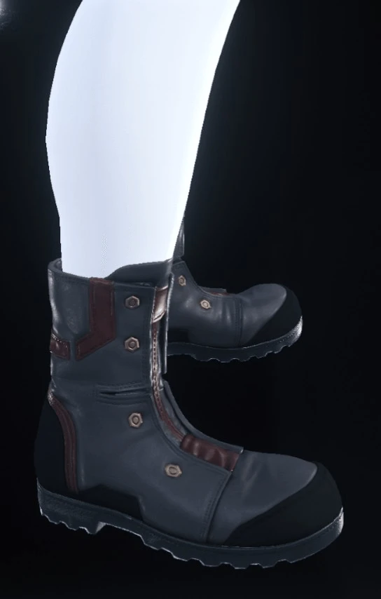 Ponos Boots Dark Red