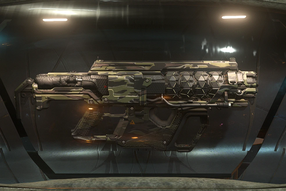 Quartz "Jungle Camo" Energy SMG