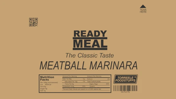 ReadyMeal (Meatball Marinara)