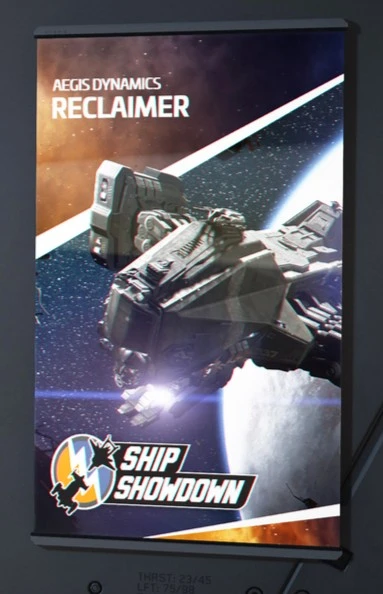 Reclaimer 2954 Ship Showdown Poster