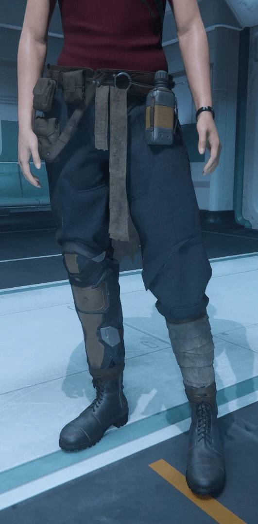 Restored Pants Blue