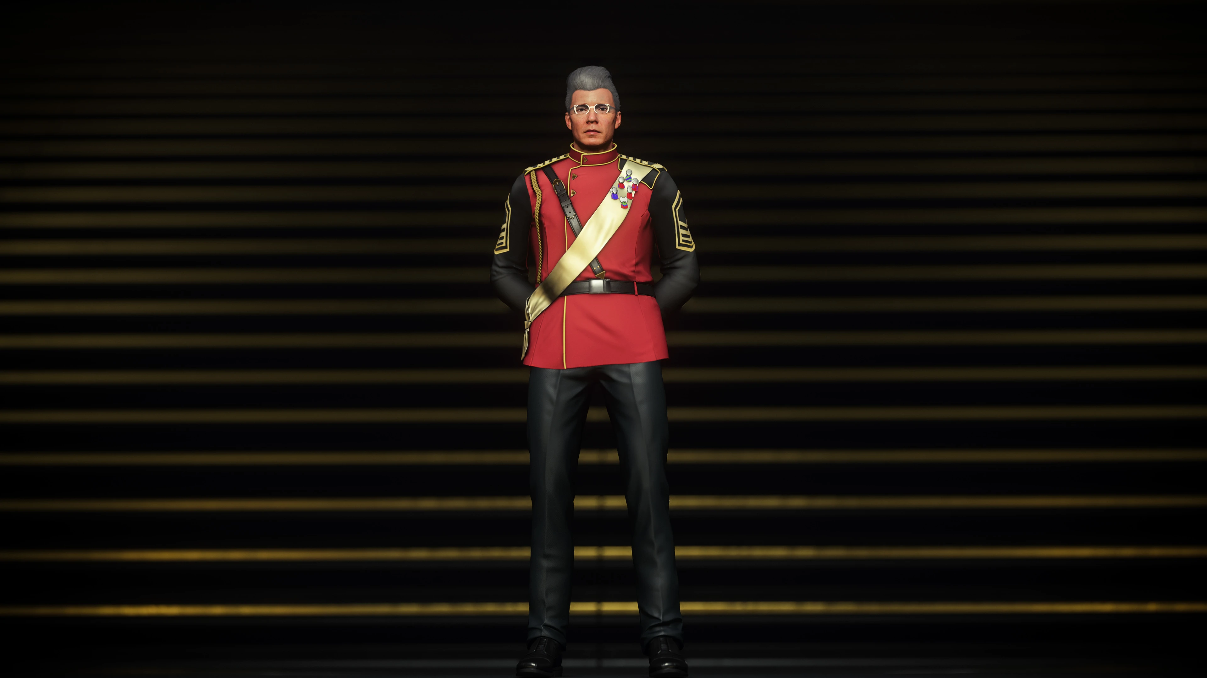 Second Tevarin War Red Dress Jacket