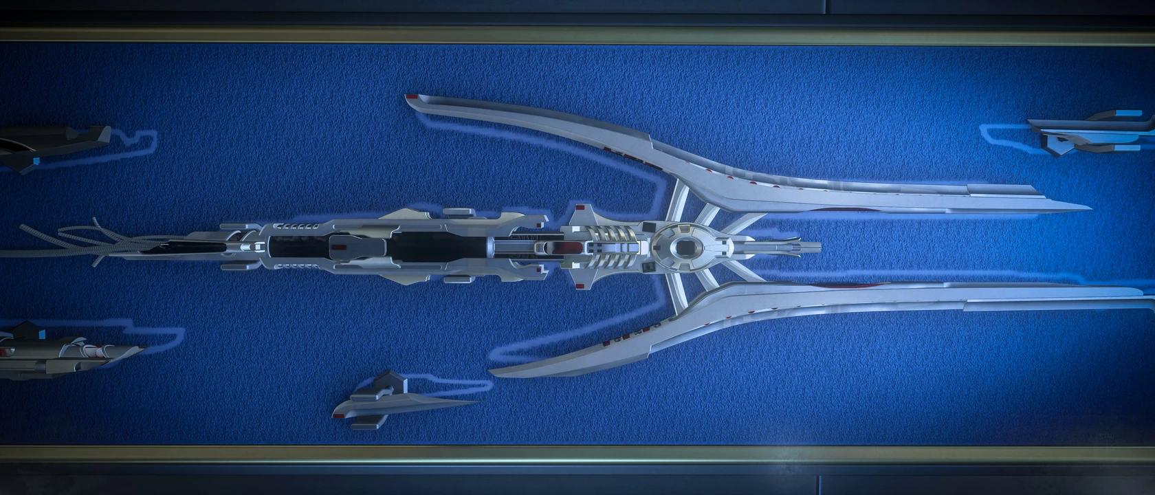Shattered Vanduul Lance Display
