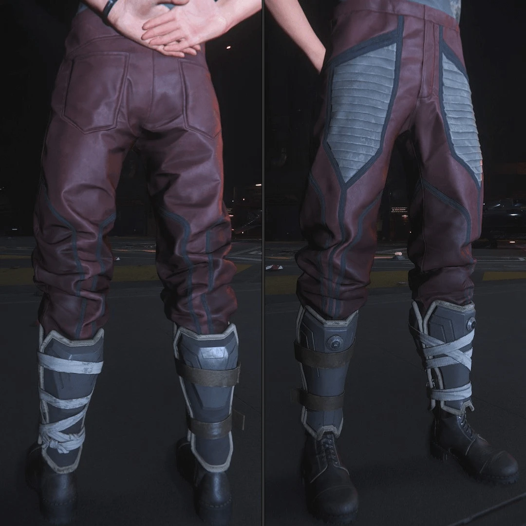 Tekaw Pants Crimson