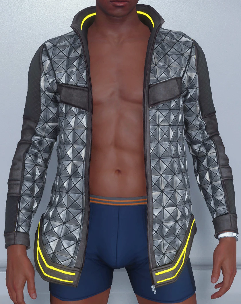 Tempo Jacket Silver