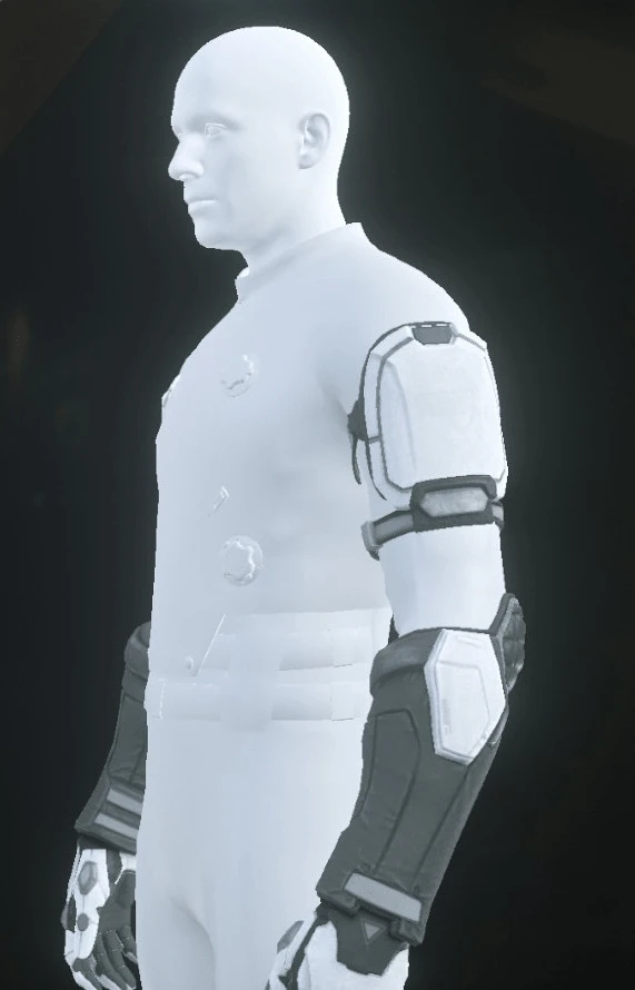 TrueDef-Pro Arms White/Silver/Grey