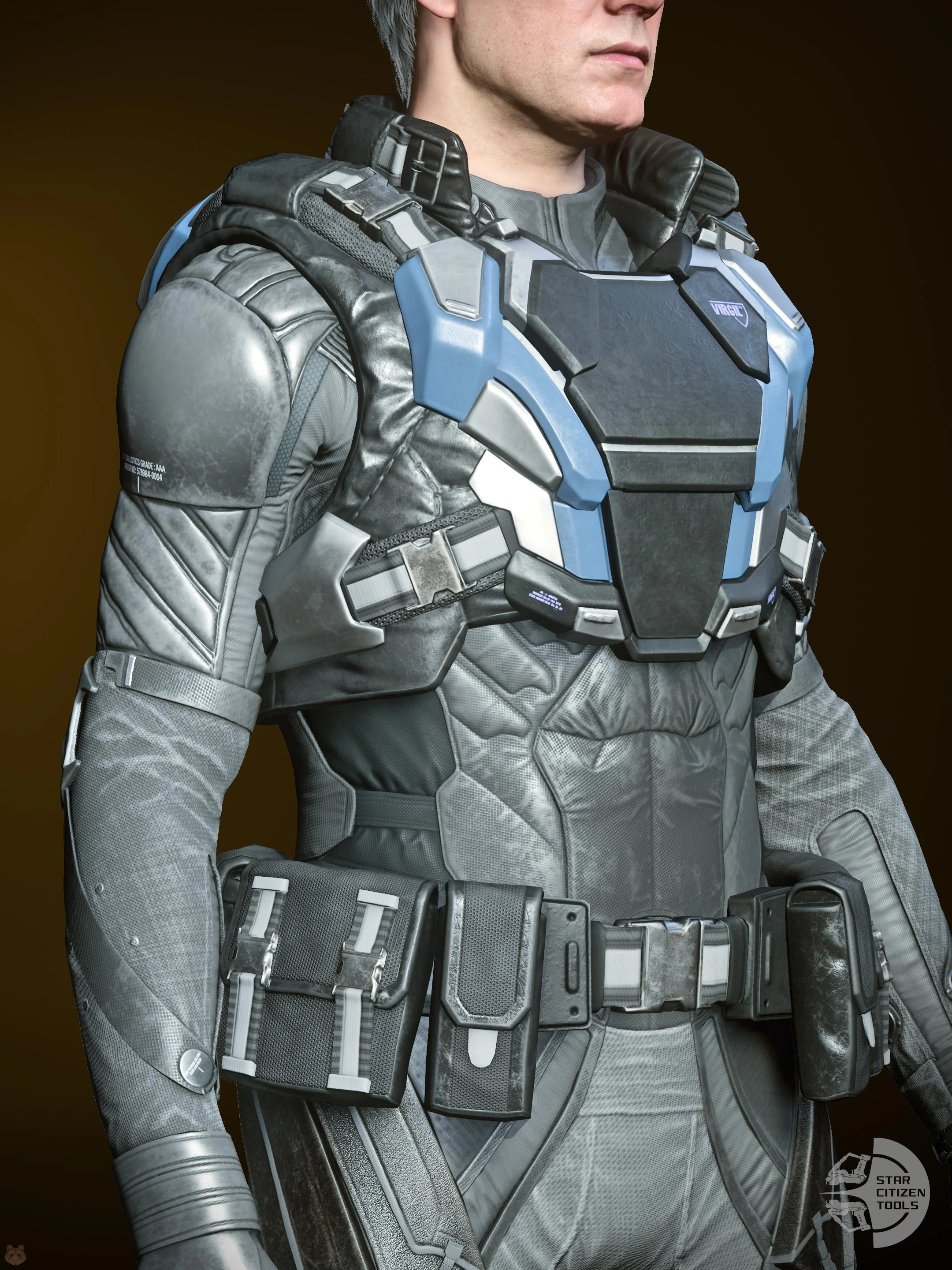 TrueDef-Pro Core Black/Silver/Blue