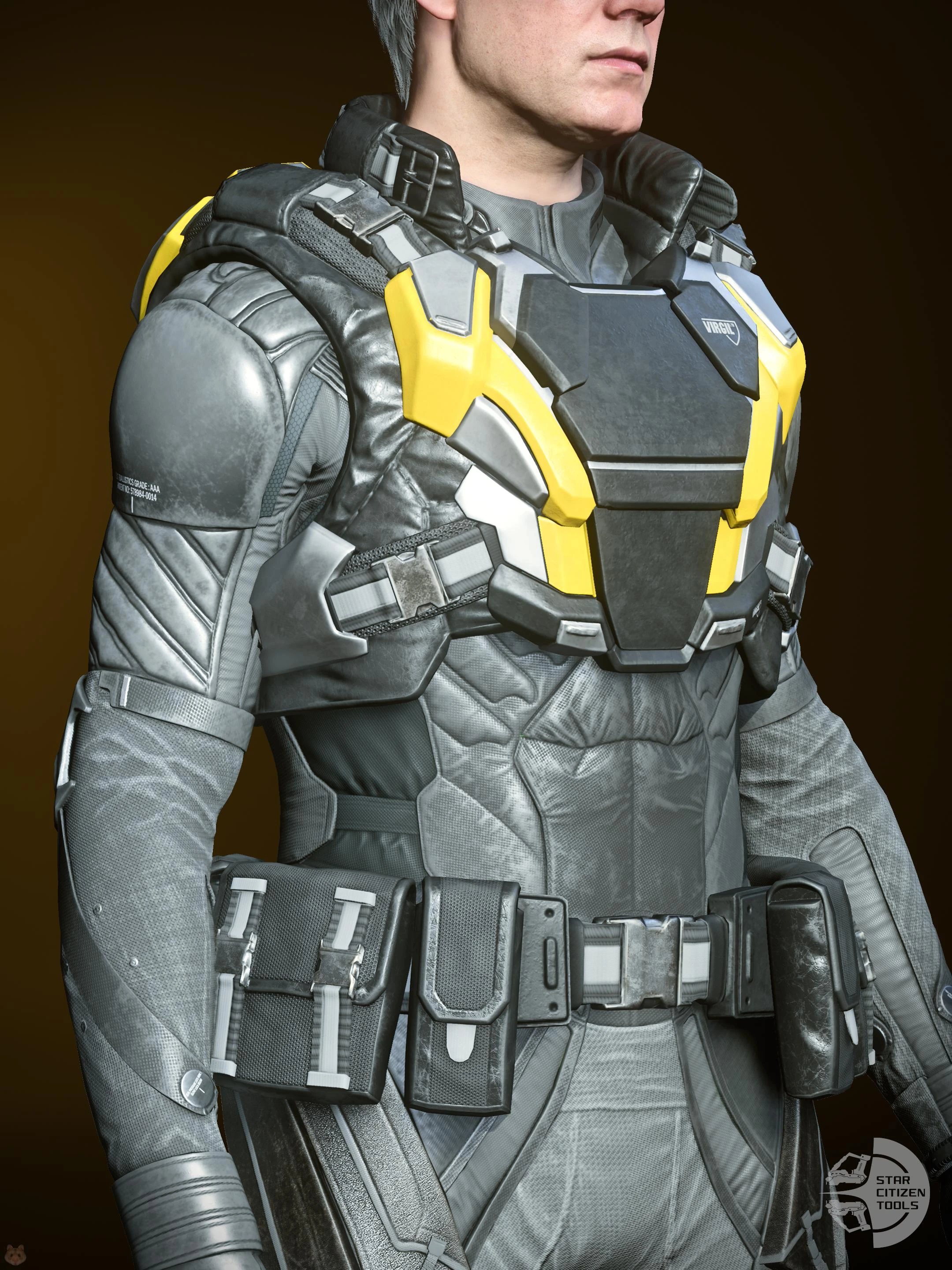 TrueDef-Pro Core Black/Silver/Yellow