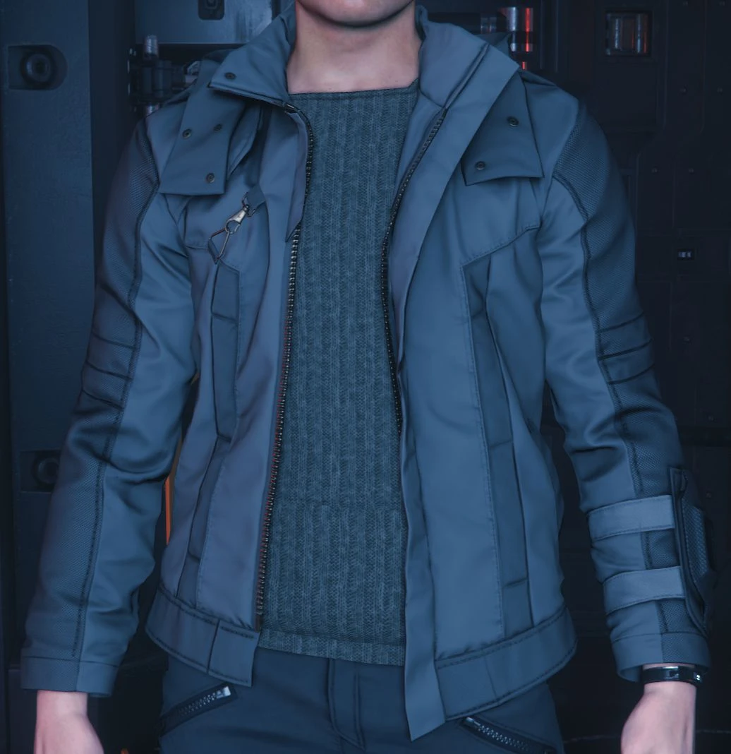 Tuvic Outerwear Jacket Ash