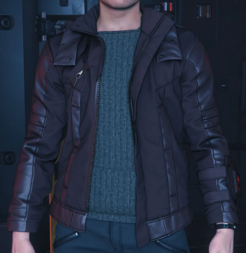 Tuvic Outerwear Jacket Crimson