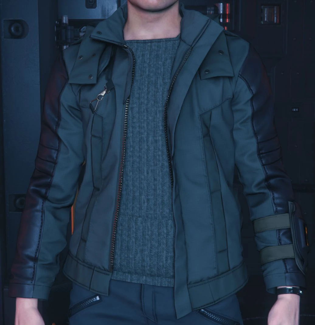 Tuvic Outerwear Jacket Mil-Green