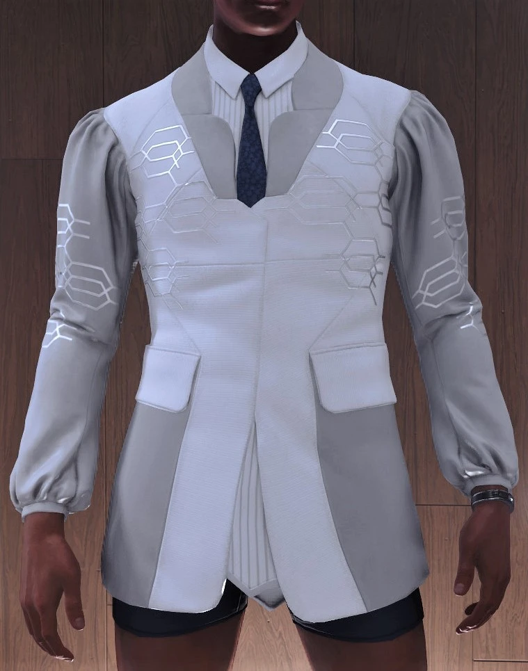 Waldron Jacket White